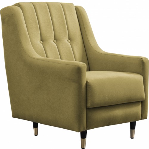 Atpūtas krēsls PLATON, Melns/Caldo 9